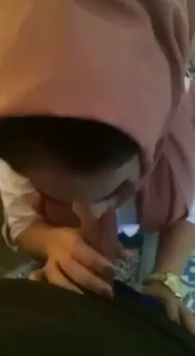 Video by Prythm with the username @Prythm,  March 4, 2020 at 3:06 AM. The post is about the topic blowjob and the text says '#Hijab'