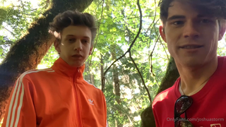 Video by swissangel with the username @swissangel,  December 3, 2020 at 7:26 AM. The post is about the topic Gay Cum Eating Vids and Stuff and the text says 'In the forest'