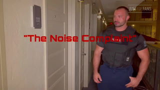 Video by swissangel with the username @swissangel,  February 9, 2023 at 2:06 AM. The post is about the topic Gay Cum Eating Vids and Stuff and the text says 'Noise complaint and how it ends'