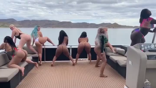 Video by Pleasure Gem with the username @gempleasure,  December 5, 2019 at 3:23 PM. The post is about the topic iSeeBigBootiesInMotion and the text says 'The More The Merrier'