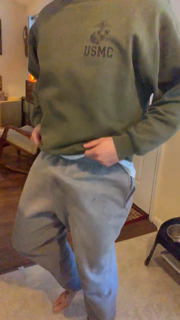 Video by ProfessorMarston with the username @ProfessorMarston, who is a verified user,  January 21, 2020 at 6:37 PM and the text says '@mrsmarston and @msmarston said I can’t wear these sweatpants in public! 😝'