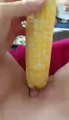 Video by Bigballs4u with the username @Bigballs4u,  February 5, 2020 at 10:11 PM. The post is about the topic Odd Insertions and the text says 'sweet corn'