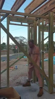 Video by aussiemate with the username @aussiemate,  January 28, 2021 at 5:21 AM. The post is about the topic Gay tradie and the text says 'tradie breakfast'