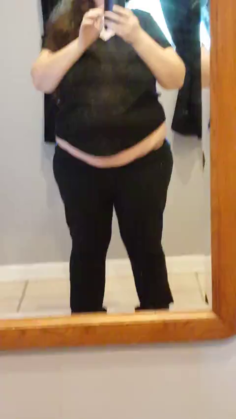 Video by ilikefurrywomen with the username @ilikefurrywomen,  April 6, 2019 at 2:51 AM. The post is about the topic Pissing Chubby and the text says 'I love my mirror. Share and follow please'