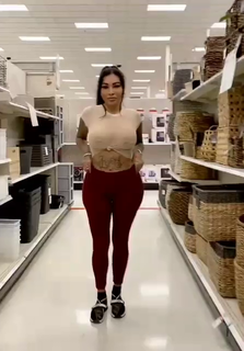 Video by Onlymilfs with the username @Onlymilfs,  May 1, 2020 at 12:52 PM. The post is about the topic Onlymilfvids and the text says 'jiggling tits at a shop'