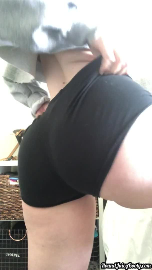 Video by Roundjuicybooty with the username @Roundjuicybooty,  September 3, 2021 at 4:33 AM. The post is about the topic Teen and the text says 'Pull Those Shorts Down'