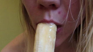 Video by orgasm with the username @orgasm, who is a star user,  April 22, 2021 at 6:10 PM. The post is about the topic blowjob and the text says 'Banana 🍌 dream'