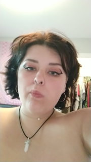 Video by Gracy with the username @GracyGray, who is a verified user,  July 21, 2021 at 5:17 PM. The post is about the topic Amateurs and the text says 'I sent this to my crush while he was at work 🍆🥵'