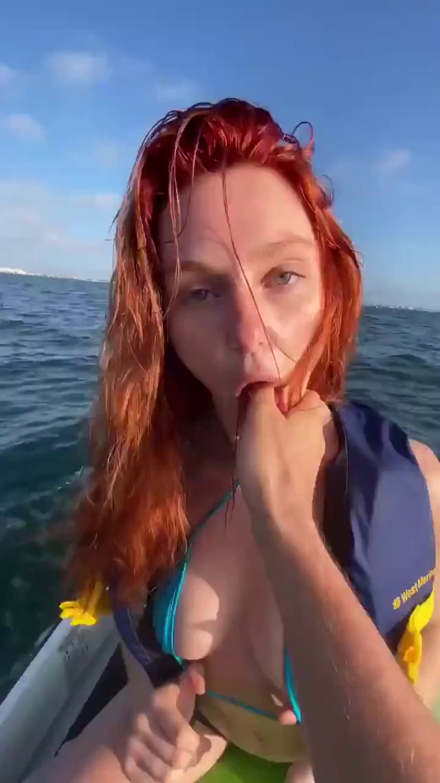 Watch the Video by LilRandoms with the username @LilRandoms, posted on October 2, 2020. The post is about the topic Beautiful Redheads. and the text says 'beautiful #LilRandom #redhead on a ride with her daddy'