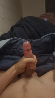 Video by Goeey69 with the username @Goeey69,  April 16, 2020 at 3:50 AM. The post is about the topic Cumshot and the text says 'i wiah i had someone to creampie #pierced #masturbation'