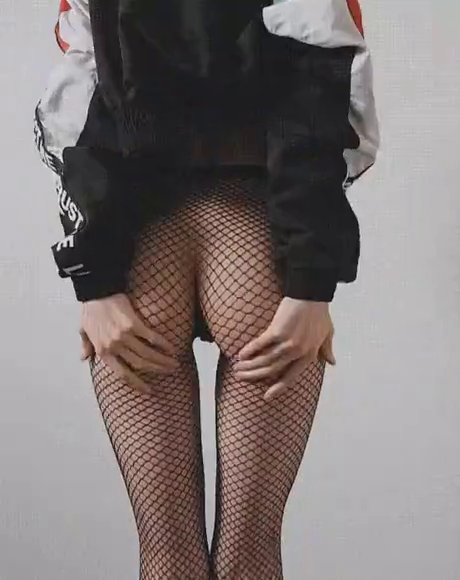 Video by Leomestras with the username @Leomestras,  May 17, 2020 at 8:08 PM. The post is about the topic Ass and the text says 'Fishnet teasing'