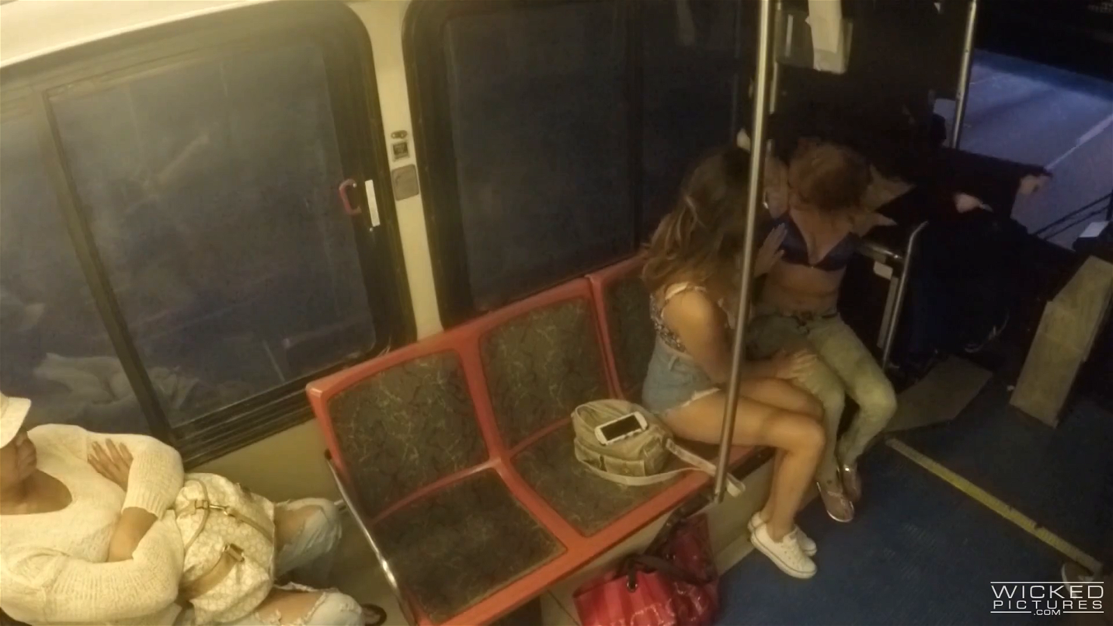 Video by lee8will with the username @lee8will,  May 13, 2020 at 12:06 PM. The post is about the topic Public Sex and Exhibitionism and the text says 'Public transportation 00001'
