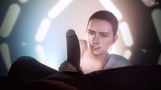 Video by netcosplay with the username @netcosplay,  July 4, 2020 at 5:25 PM. The post is about the topic Hentai and the text says 'Rey Sucks A BBC Finns Dream Come True. She chokes on the Dick
#Starwars #rey #reyskywalker #blowjob #bbc #interracial #rule34 #sfmporn #3dporn #animatedporn #hentai'