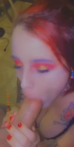 Video by Violetgold with the username @Violetgold, who is a star user,  July 6, 2020 at 5:13 PM. The post is about the topic blowjob and the text says 'cum join me on onlyfans to see the rest of this quick little suck!'