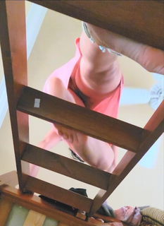 Video by FoxyWife4Life with the username @FoxyWife4Life, who is a star user,  May 18, 2022 at 1:27 PM. The post is about the topic Upskirt and the text says '#upskirt on a ladder with no panties'