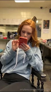 Video by Markus Dealer with the username @MarkusDealer,  April 4, 2021 at 12:34 PM. The post is about the topic Public and the text says 'Ella Hughes Wants Dick Even In Makeup Room'