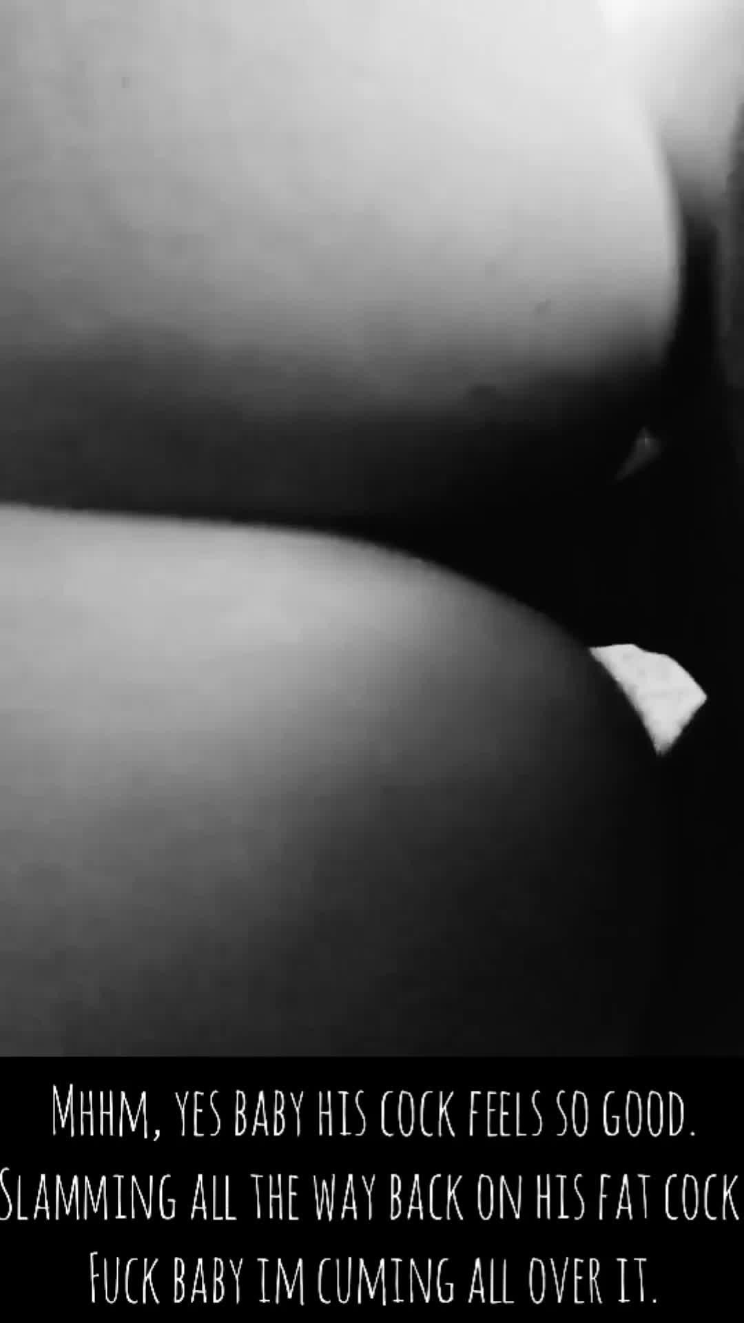 Video by NickCharles88 with the username @NickCharles88,  February 23, 2021 at 12:20 PM. The post is about the topic Black and White Erotica and the text says 'one of her first play dates. loves taking dick from behind like the slut she is. #wife #vixen #hotwife caption'