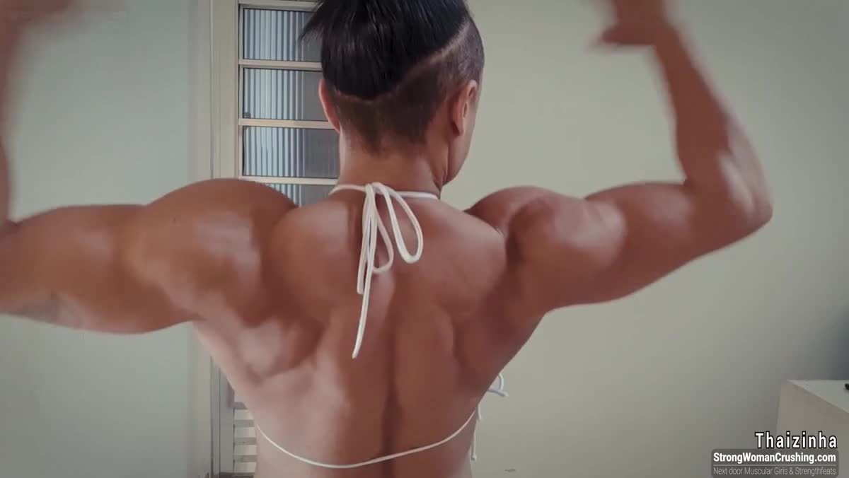 Video by MusclegirlStrength with the username @MusclegirlStrength, who is a brand user,  May 9, 2024 at 12:13 PM and the text says 'Muscle Goddess Thaizinha Destroys Metal Pan! 💪🔥: https://www.strongwomancrushing.com/

#musclegirl #musclegirllove #femalemuscle #femalemuscles #featsofstrength #PowerfulPhysiques #MuscleMastery #MindBlowingMuscles'