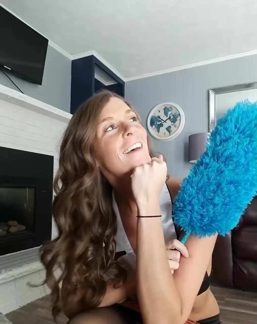 Video by SoccerMom88 with the username @SoccerMom88, who is a star user,  August 8, 2022 at 3:38 AM. The post is about the topic Cheating on social and the text says 'been away awhile! cant stay gone forever haha anyone need their house cleaned? 😜'
