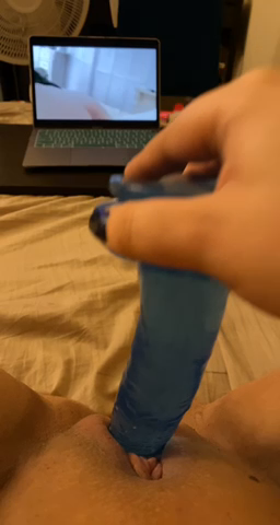 Video by Bellla1999 with the username @Bellla1999, who is a verified user,  September 26, 2020 at 4:13 AM. The post is about the topic Amateurs and the text says 'Getting bigger and bigger. All drippy and wet'