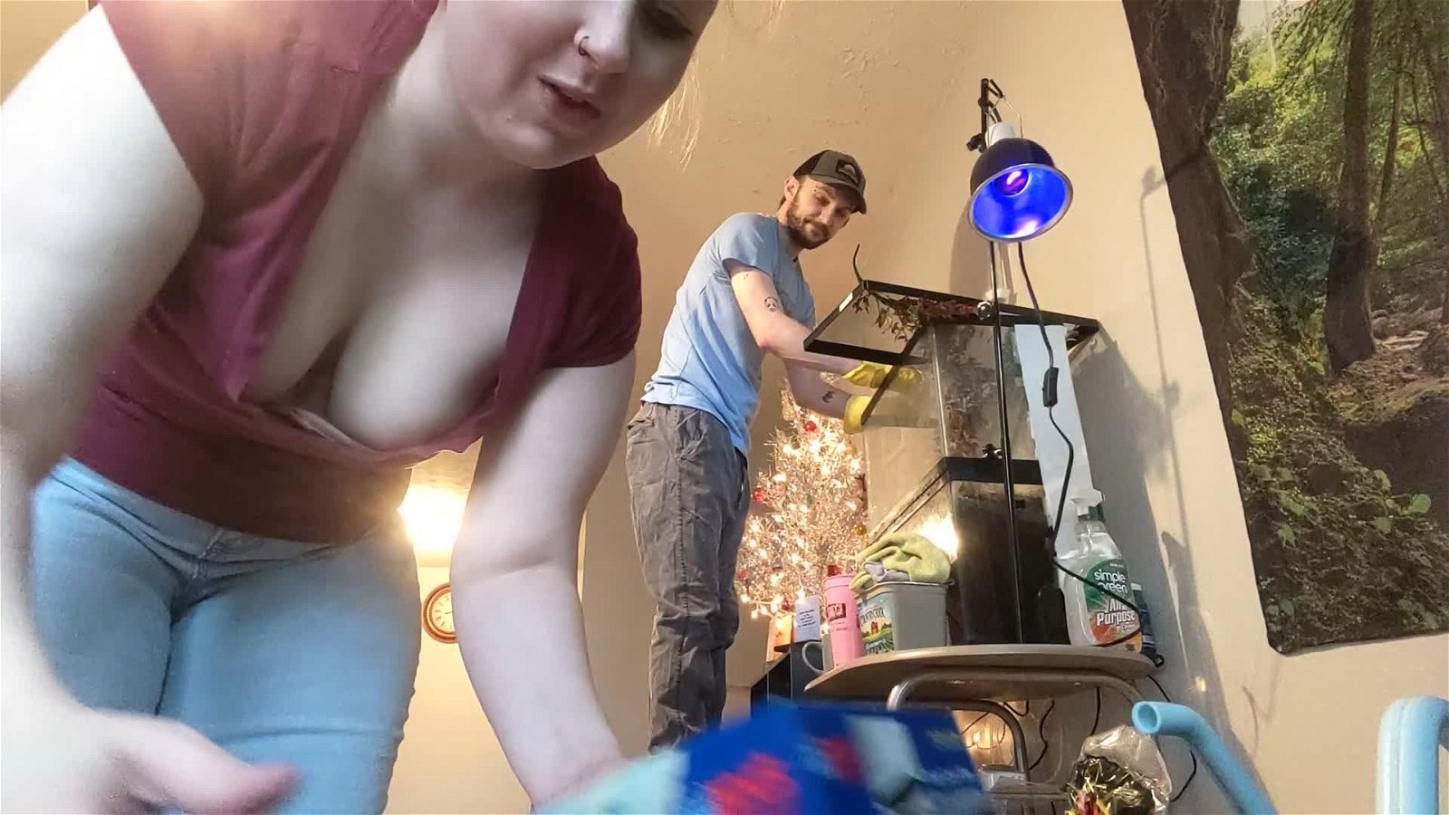 Video by SpicedEnterprise with the username @spicesophia, who is a star user,  February 6, 2024 at 11:01 PM. The post is about the topic Banned By Big Tech and the text says 'When @SpiceSophia has a wardrobe malfunction while filming SFW content 🤣 Toss it on the NSFW socials! ~Jasper https://www.linktr.ee/sinspice2020'