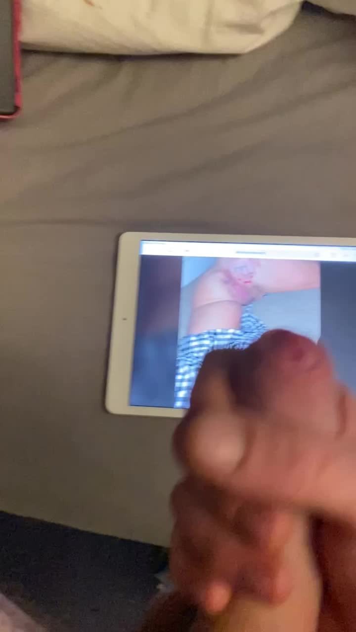 Video by krackken with the username @krackken,  January 17, 2021 at 12:12 AM. The post is about the topic Cum Tribute and Post It! and the text says '@Kimthemilf'