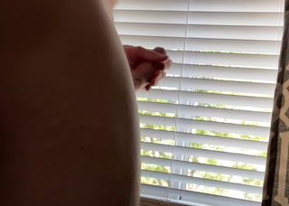 Video by GunnerJackson with the username @GunnerJackson, who is a verified user,  August 16, 2021 at 11:33 AM. The post is about the topic Jerk off and the text says 'I can see my car ftom here'