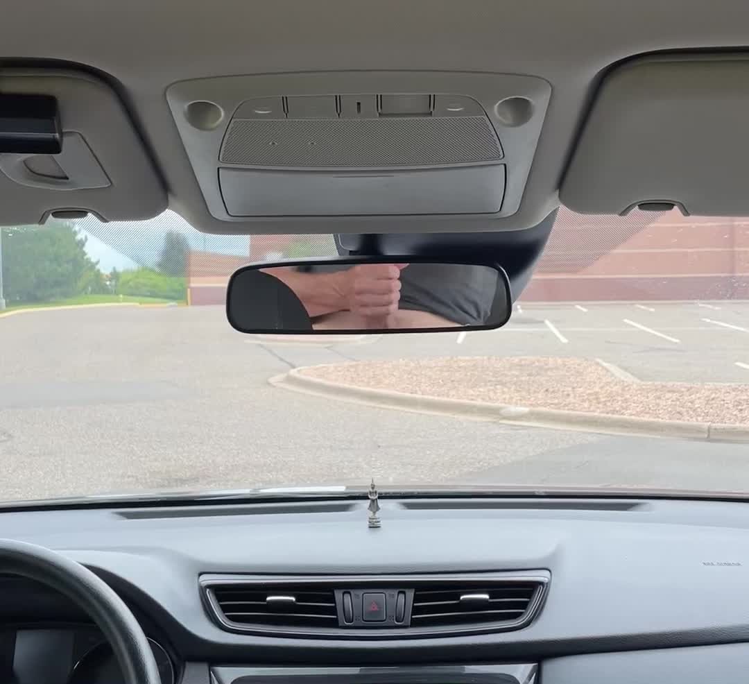 Video by GunnerJackson with the username @GunnerJackson, who is a verified user,  May 20, 2024 at 12:45 PM. The post is about the topic Male wankers and the text says 'In the rearview'