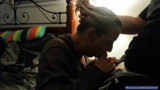 Video by LarissaMILF with the username @LarissaMILF,  October 13, 2020 at 7:37 PM. The post is about the topic Cuckold and the text says 'Amateur Cuckolding MILF Sucking Husband And His Best Friend
#hotwife #milf #cuckold'