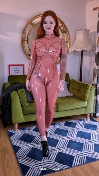 Video by Secret Friends with the username @secretfriends, who is a brand user,  September 24, 2023 at 10:17 PM. The post is about the topic Beautiful Redheads and the text says 'Can we just take a moment to appreciate #ZaraDuRose rockin' this fierce latex ensemble? 😍 🔥

#AdultPrime'