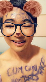 Video by AsianBabeBritt with the username @AsianBabeBritt, who is a verified user,  November 4, 2021 at 2:11 PM. The post is about the topic Cum Sluts and the text says 'Can I be any cuter?'