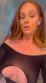 Video by Mrs. Exxtraa with the username @Redheadgoddess, who is a star user,  June 14, 2024 at 2:06 PM. The post is about the topic Hotwife and the text says 'Good Morning 🫦'