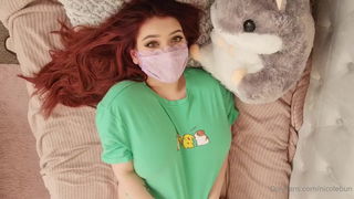 Video by vikvar5 with the username @vikvar5,  April 16, 2021 at 3:29 PM. The post is about the topic SexyThingZ and the text says '#Busty #redhead #boobs'