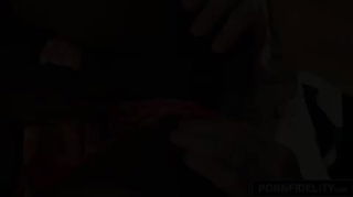 Video by Glumac09 with the username @Glumac09,  February 7, 2021 at 8:38 AM. The post is about the topic Creampie and the text says 'Hot ebony babe Ana Foxxx in stockings is beautifully licked wet, fucked and creampied🤤🔥🔥💦💦💦'