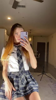 Video by spreading-beauties with the username @spreading-beauties,  October 19, 2021 at 1:10 AM. The post is about the topic Spread Pussy & Assholes and the text says 'After School Selfie'