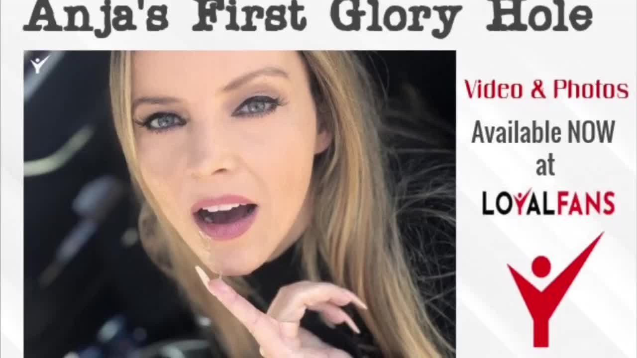 Video by Anja Little with the username @anjalittle, who is a star user,  March 29, 2021 at 8:09 PM. The post is about the topic GloryHoles, Bookstores, Theaters and the text says 'i just posted my first #gloryhole video. i got 3 shots of #cum on me/in me. i loved it. i got #naked and rubbed my #pussy before and after getting #fucked see my #tits and #mouth getting #glazed with #jizz'
