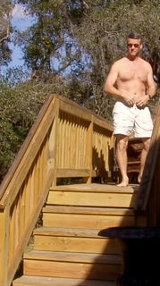 Video by loveitnude with the username @loveitnude, who is a verified user,  October 3, 2021 at 4:04 AM. The post is about the topic Public FLASHING and NUDE fun and the text says 'Nude on the deck for the neighbors!'