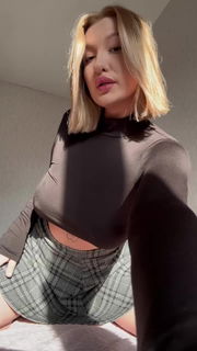 Video by Stripchat with the username @Stripchat, who is a brand user,  December 11, 2024 at 10:00 PM. The post is about the topic Blondes Are Beautiful and the text says 'Cum show this hottie some love [Emma__Leee]'