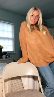 Video by HolidayMILF with the username @HolidayMILF,  February 7, 2021 at 1:58 PM. The post is about the topic Dressed And Undressed and the text says 'Swedish Blonde'