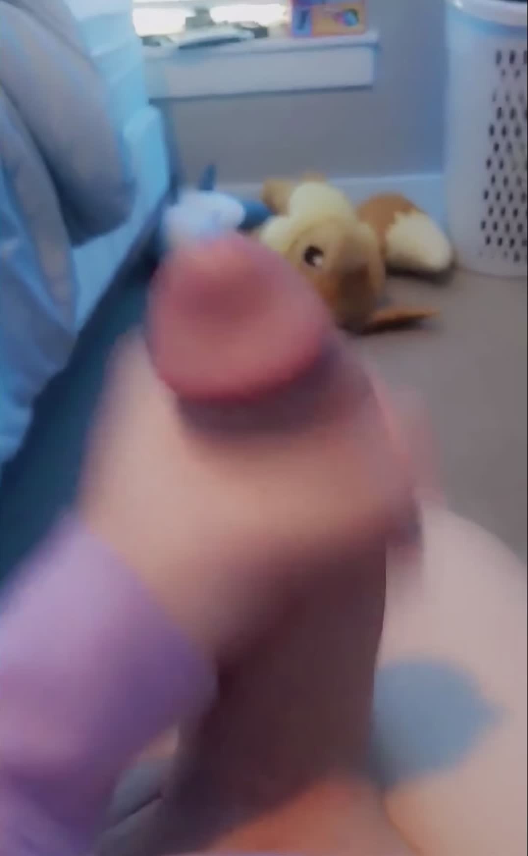Video by Eros29 with the username @Eros29,  November 22, 2023 at 7:33 AM. The post is about the topic Shemale Cum and the text says 'perfect cock cum😋😋'