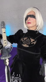 2B from Nier Automata: I give you permission to use me