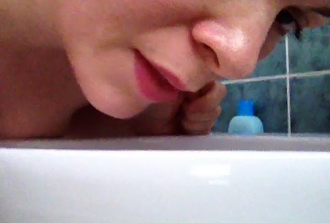 Video by Whore Humiliator with the username @Whore-Humiliator, who is a verified user,  December 22, 2018 at 3:37 PM and the text says 'More of toilet pig "Daisy" while learning to clean a toilet properly'