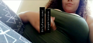 Video by stephienova with the username @stephienova, who is a star user,  January 25, 2019 at 2:09 AM and the text says '#cleavage #onlyfans'